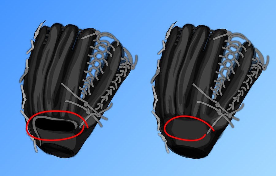 Softball Glove Backing