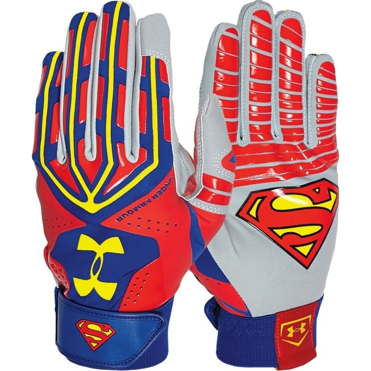 Under Armor Superman Batting Gloves