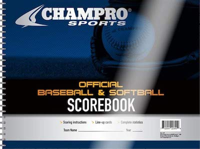 baseball and softball scorebook